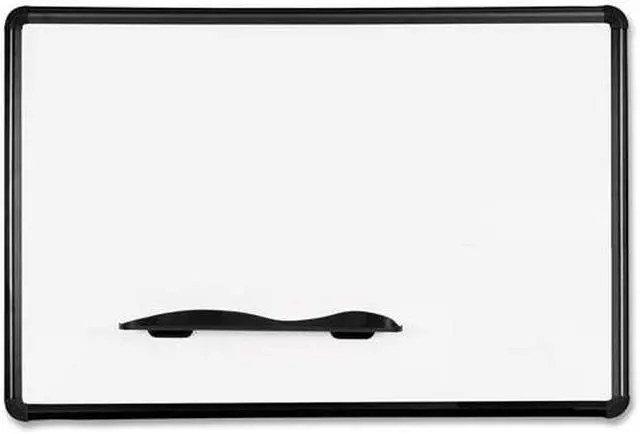 Alt view image 8 of 12 - Balt Presidential Trim Dry Erase Porcelain Whiteboard, Black Frame, 3x2 E2H2PBT1