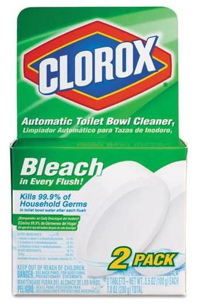 Alt view image 2 of 12 - Toilet Bowl Cleaner, 3.5 oz., PK2 CLOROX 30024