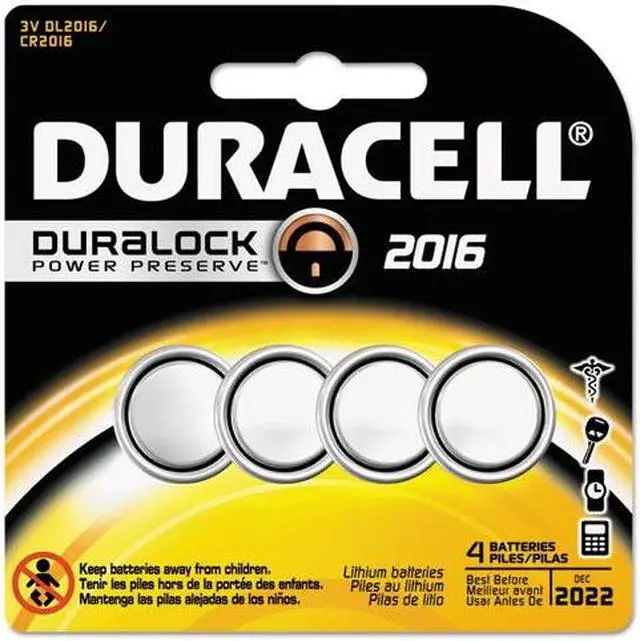 Alt view image 6 of 20 - DURACELL DL20254PK 4-pack Lithium Coin Cell Batteries