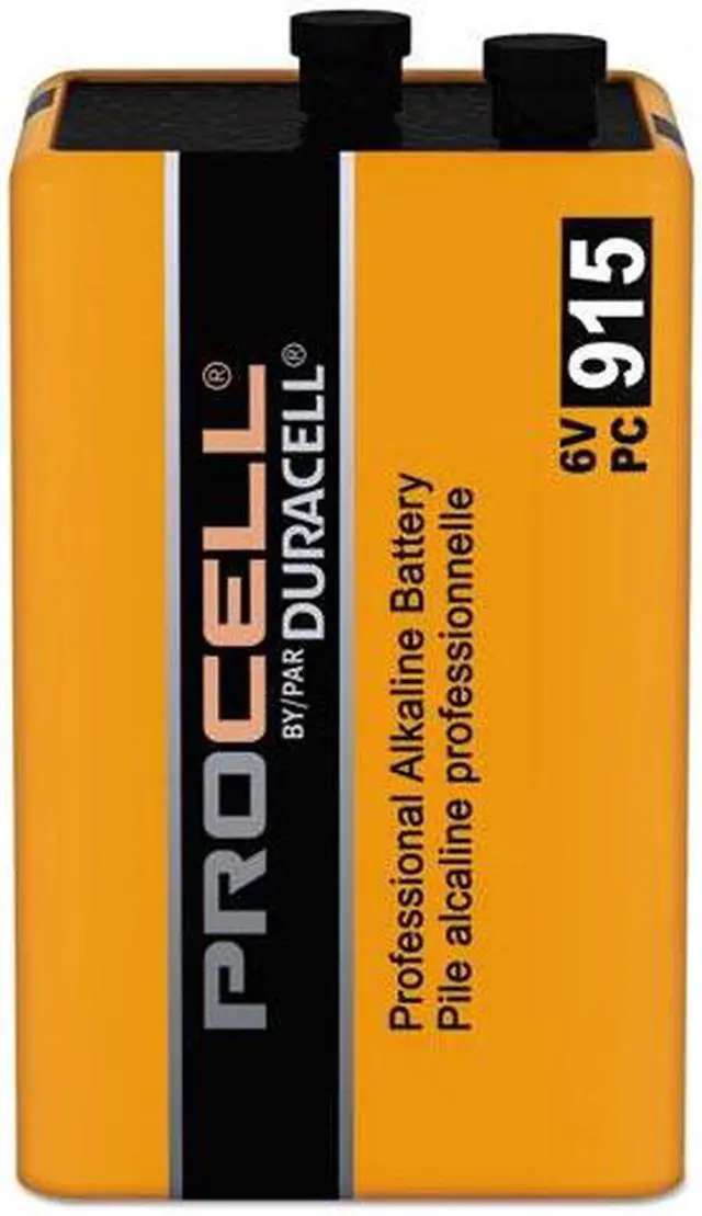 Alt view image 11 of 13 - DURACELL PROCELL 6V Screw Terminal Alkaline Lantern Battery
