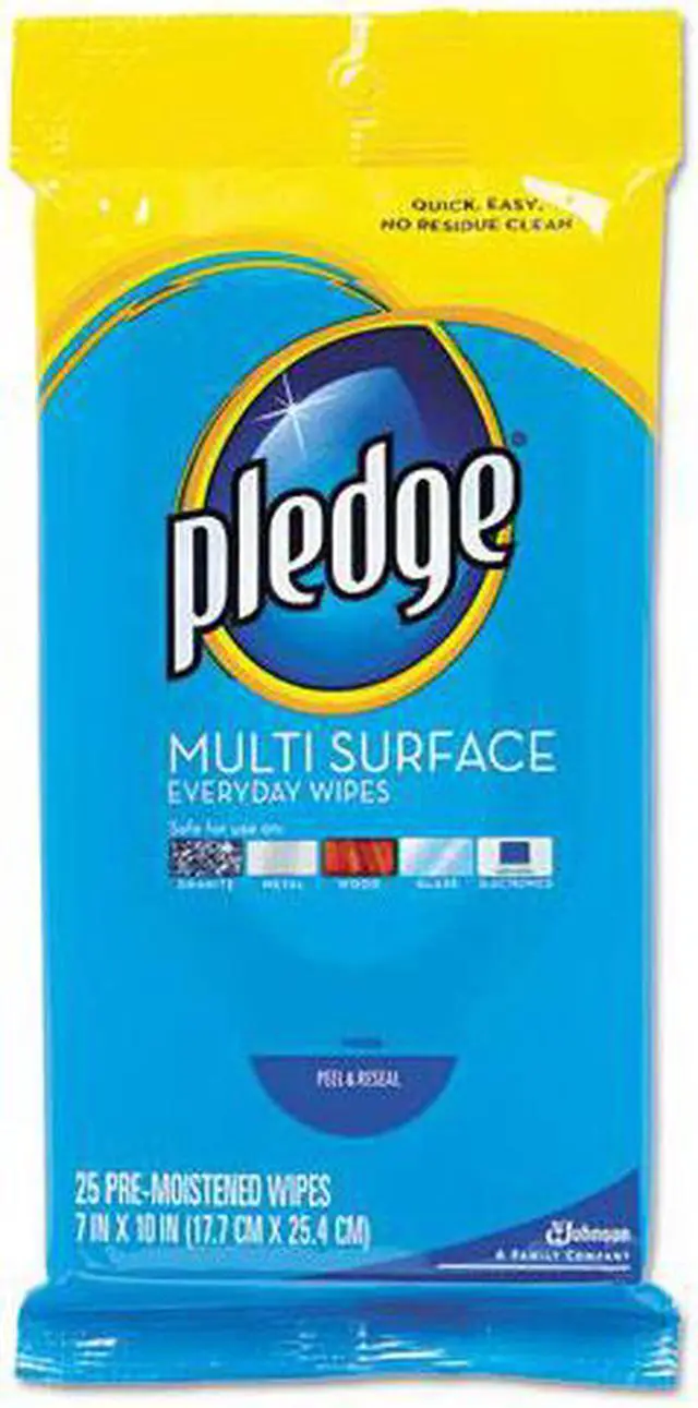 Alt view image 4 of 14 - Diversey Inc Surface Cleaning Wipes 25/PK 7"x8" Citrus Scent 644080EA