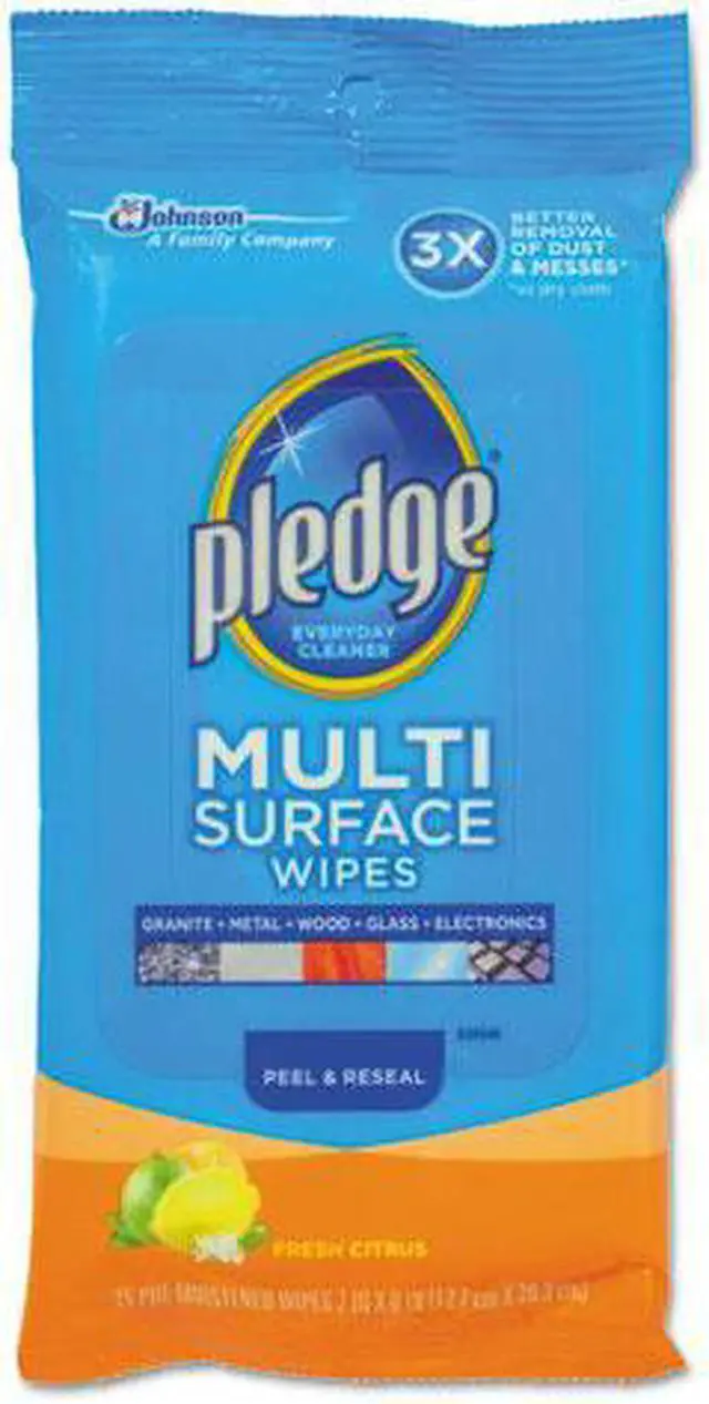 Alt view image 3 of 14 - Diversey Inc Surface Cleaning Wipes 25/PK 7"x8" Citrus Scent 644080EA