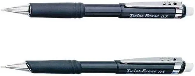 Alt view image 2 of 10 - Twist-Erase III Mechanical Pencil, 0.7 mm, Assorted Colors, 2/Pack