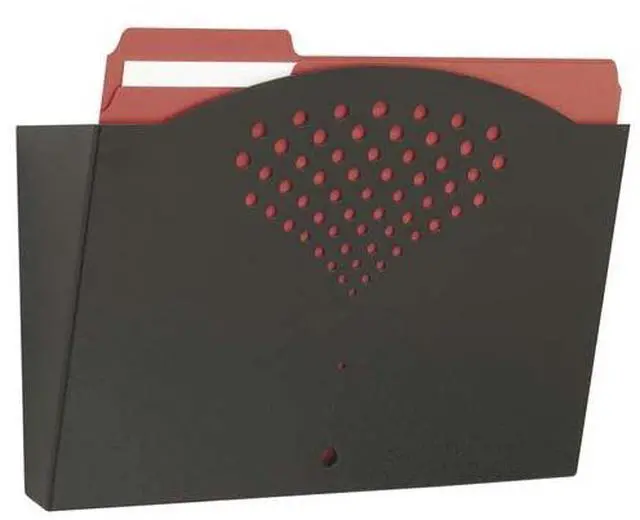 Alt view image 5 of 11 - Safco Wall Pocket 3171BL