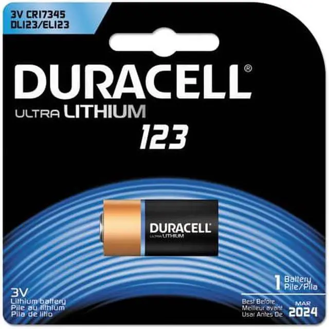 Alt view image 9 of 20 - Duracell Specialty High-Power Lithium Battery, 123, 3 V DL123ABPK