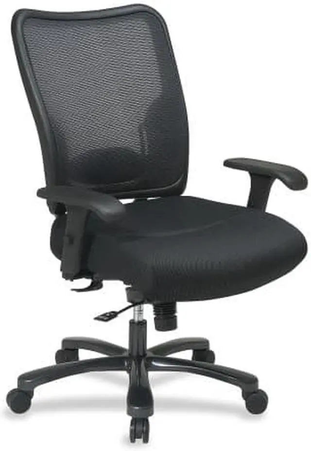 Alt view image 6 of 9 - 75-37A773Double Air Grid Back  Mesh Seat Ergonomic Chair
