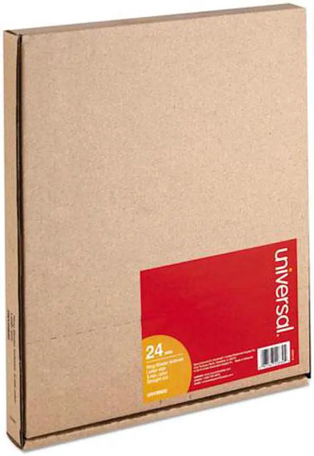 Main image of UNIVERSAL Economical Insertable Index Multicolor Tabs 5-Tab Letter Buff 24 Sets