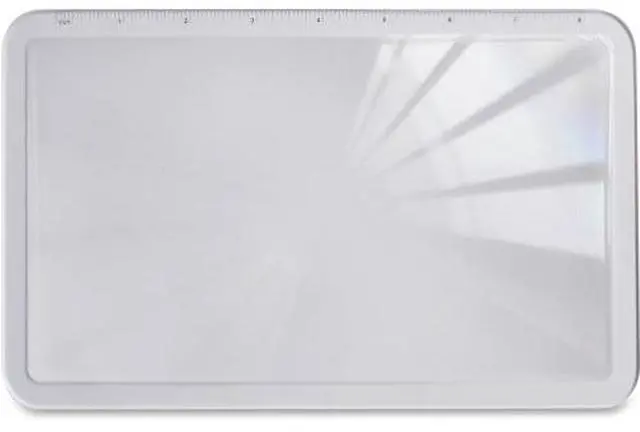 Alt view image 3 of 9 - Sparco Handheld Magnifier 2X Main 5-3/4"W x 9-3/4"H 10601
