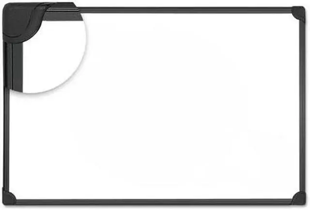 Alt view image 3 of 14 - UNIVERSAL Design Series Magnetic Steel Dry Erase Board 48 x 36 White Black Frame