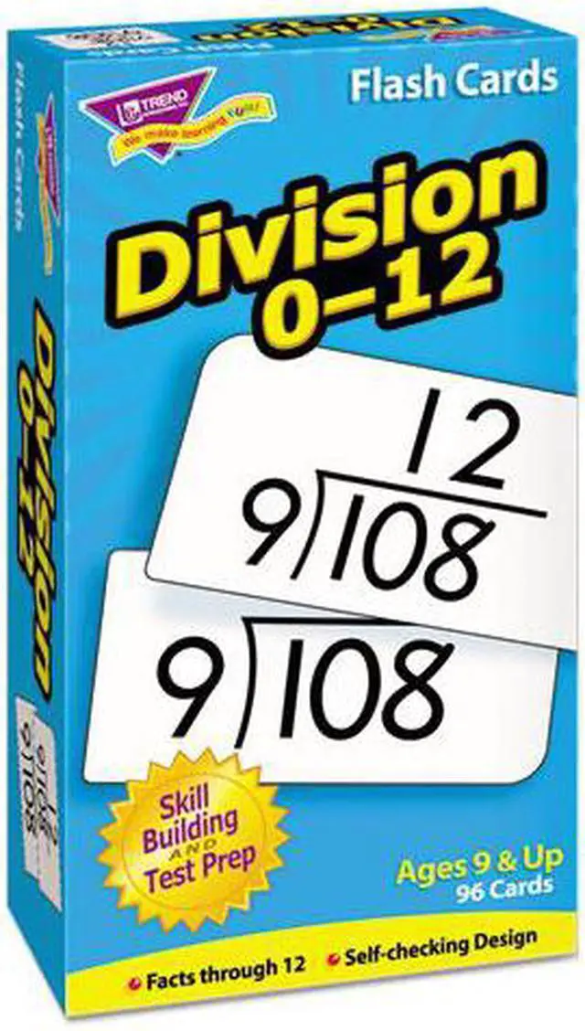 Alt view image 4 of 19 - Trend Skill Drill Flash Cards, 3 X 6, Division T53106