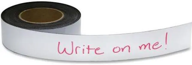 Alt view image 2 of 9 - Baumgartens Magnetic Labeling Tape 2"x50' Roll White 66152