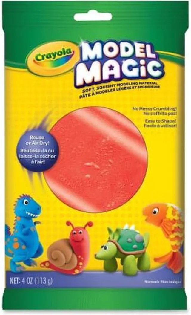 Alt view image 5 of 17 - Crayola Model Magic 4oz-Red