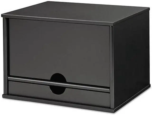 Alt view image 9 of 20 - Victor Wood Desktop Organizer, Midnight Black Collection - by Victor Technology