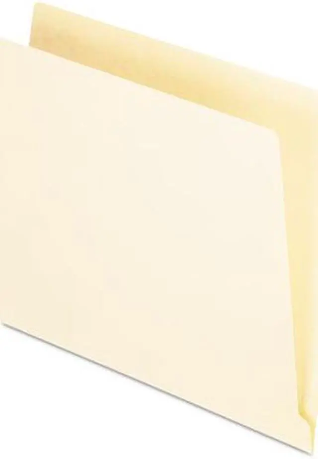 Main image of Tops Pendaflex H110 End Tab Folders  Straight Cut  One Ply  9 1/2   Front  Letter  Manila  100/Box