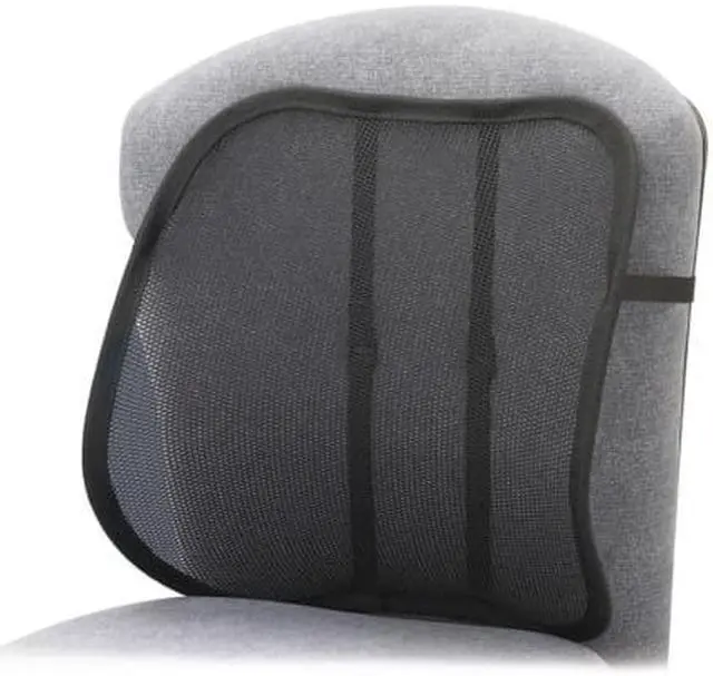Alt view image 3 of 5 - Mesh Backrest, 17-1/2w X 3-1/8d X 15h, Black