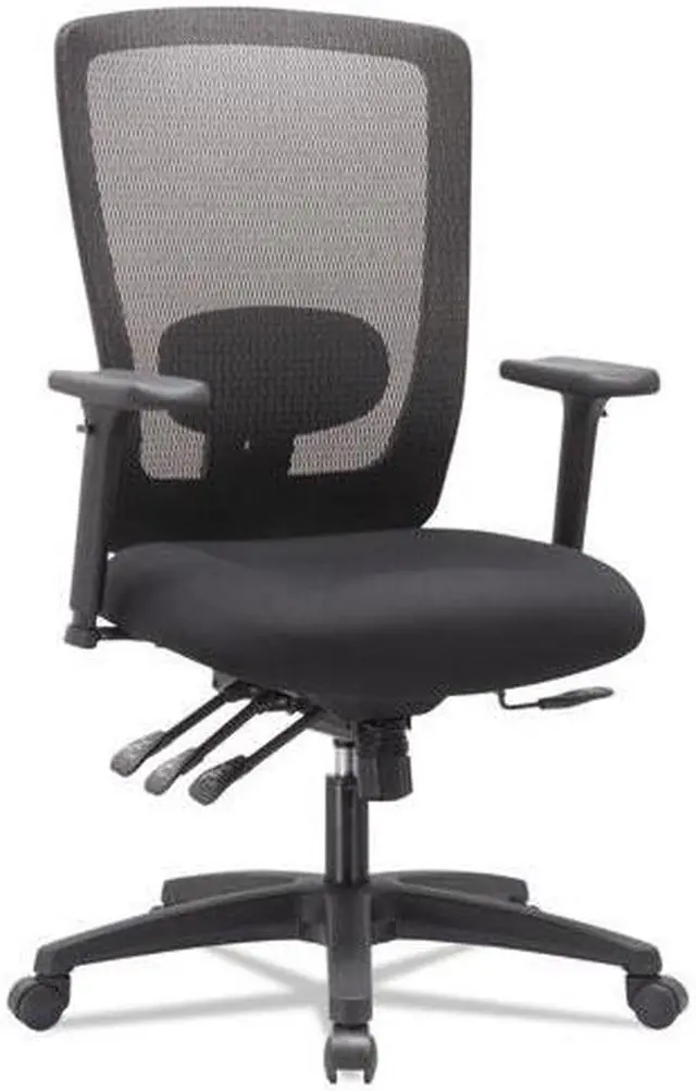 Alt view image 12 of 20 - Alera - HALE754 - Alera Envy Series Mesh High-Back Multifunction Chair, Black