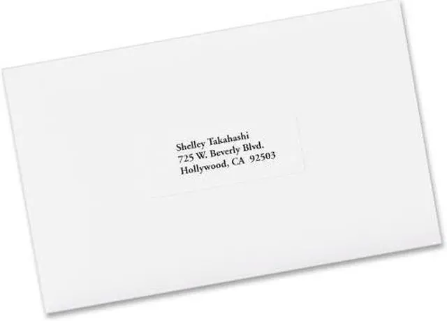 Alt view image 4 of 6 - Avery Easy Peel Laser/Inkjet Address Labels 1 x 2 5/8 White 15000/Box 95915