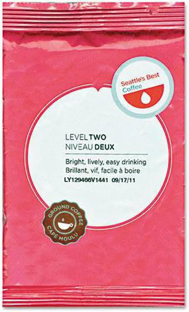Main image of Seattle`S Best 11008556 Premeasured Coffee Packs, Breakfast Blend, 2 oz. Packet, 18/Box
