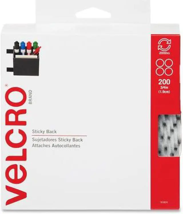 Alt view image 5 of 20 - Velcro Brand Adhesive,Hook and Loop,Wh 91824