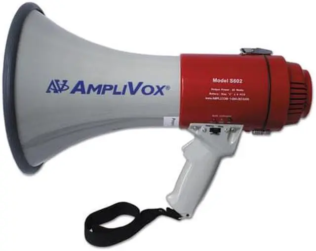 Alt view image 2 of 12 - AmpliVox S602R Mity-Meg 25-Watt Megaphone