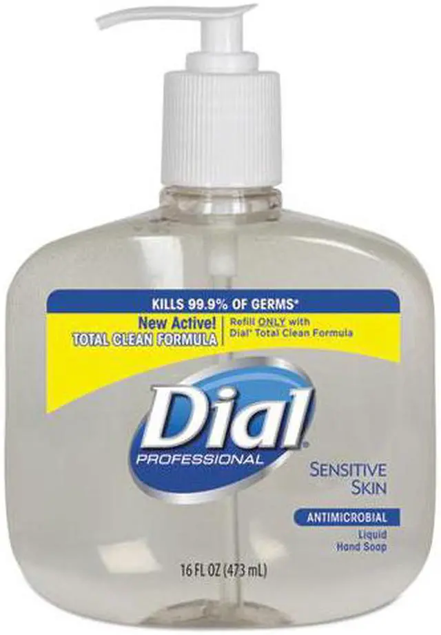 Alt view image 2 of 8 - Antimicrobial Soap for Sensitive Skin, 16 oz Pump