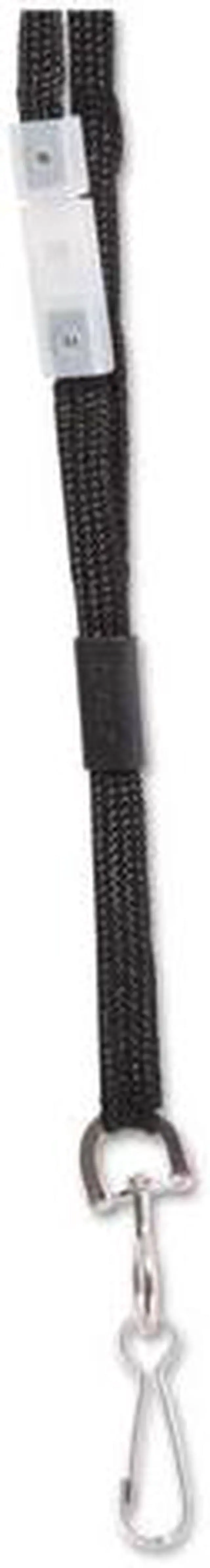 Alt view image 4 of 20 - Baumgartens Breakaway Lanyard w/ Hook 36" Black 65509