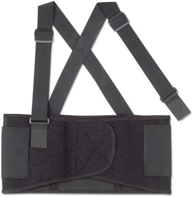 Alt view image 6 of 18 - ProFlex 100 Economy Back Supports, Medium, Black