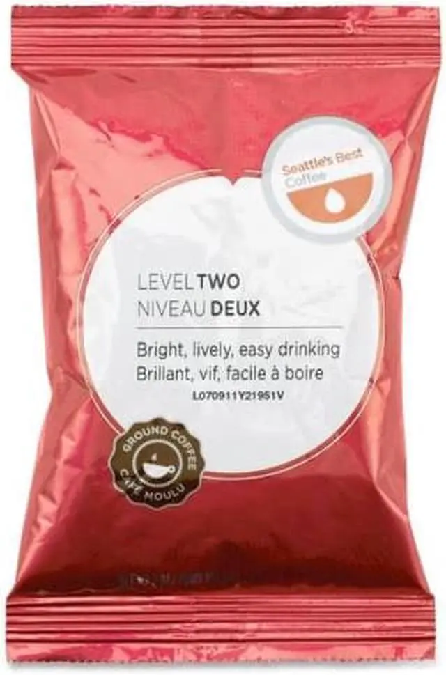 Alt view image 2 of 6 - Seattle`S Best 11008556 Premeasured Coffee Packs, Breakfast Blend, 2 oz. Packet, 18/Box