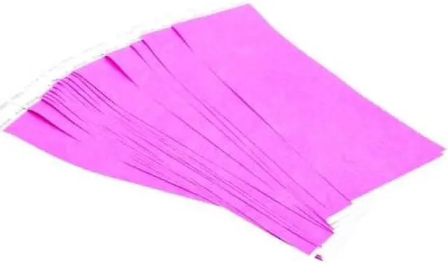 Alt view image 4 of 12 - Baumgartens BAU85014 SICURIX Wristpass Security Wristbands, 3/4" x 10", Purple, 100/Pack, 1 Pack