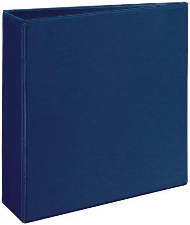 Alt view image 7 of 20 - Avery Durable View Binder w/Slant Rings 11 x 8 1/2 3" Cap Blue 17044