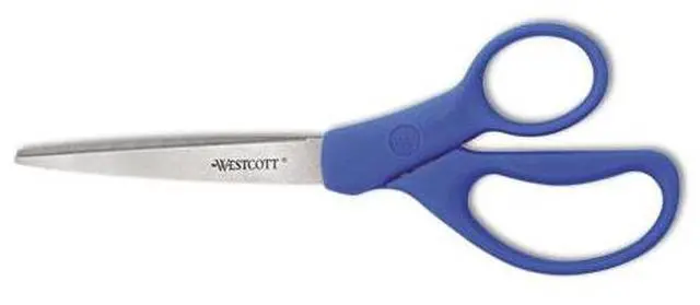 Alt view image 5 of 9 - WESTCOTT 41218 Scissors,Right or Left Hand,8 In. L
