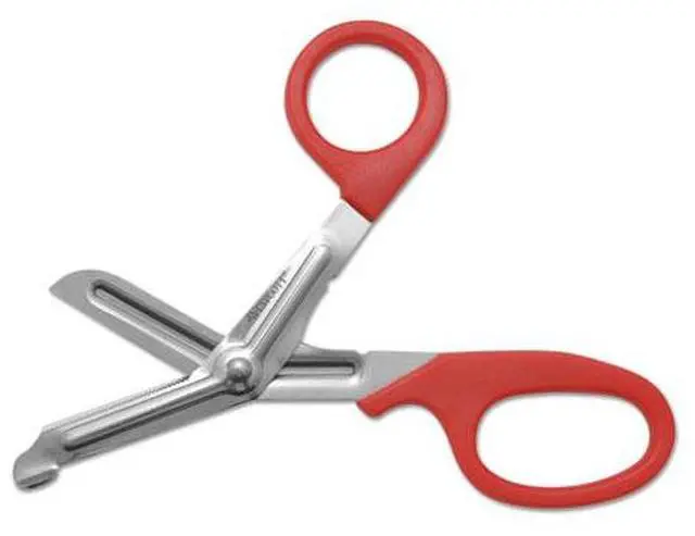 Alt view image 6 of 17 - Westcott Stainless Steel Office Snips 7" Long Red 10098