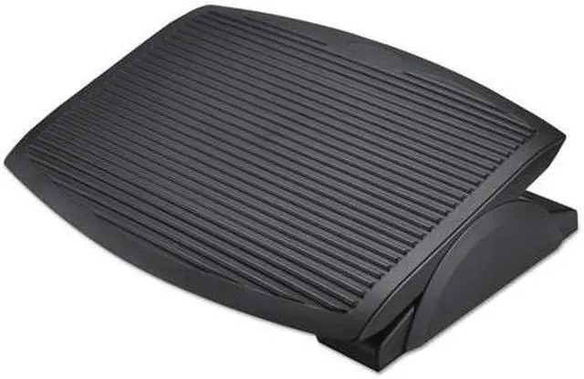Main image of Alera Ergo Tilt Footrest 13 3/4w x 17 3/4d x 3 3/8 to 5 1/8h Black FS312