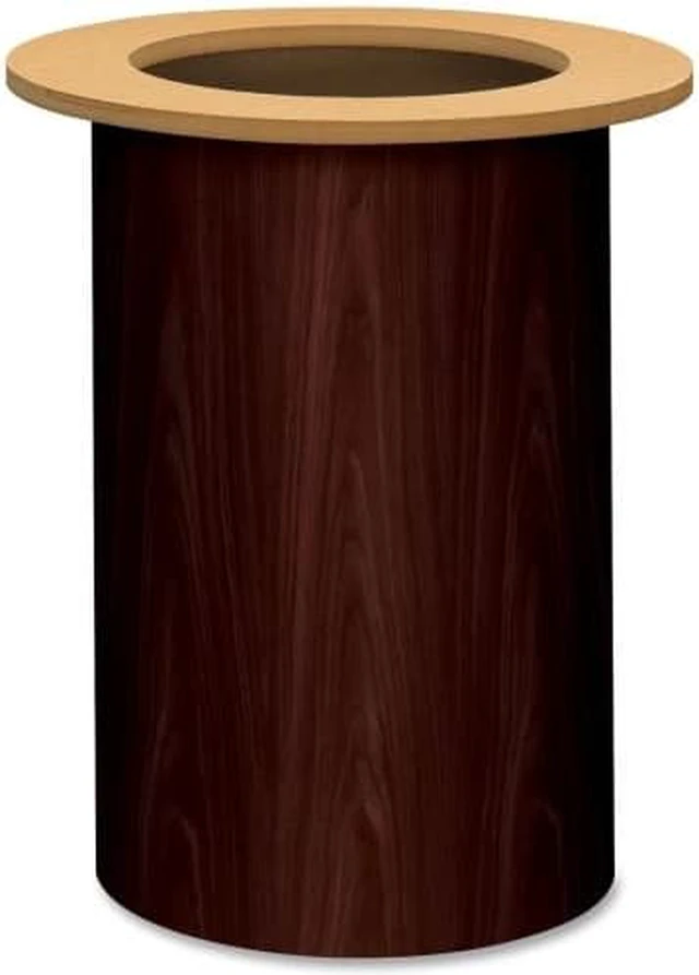 Alt view image 4 of 5 - HON TLRAN Preside Cafeteria Table Base, 28.4" Height - Mahogany