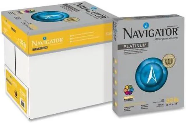 Alt view image 2 of 3 - Navigator Multipurpose Paper 32lb 99 GE/1120 ISO 8-1/2"x11" 2000/CT WE NPL1132
