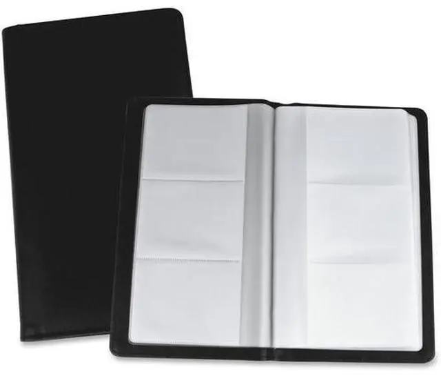 Main image of Lorell Card Holder 96 Cap 4-3/4"x7"x.71" Black 01030