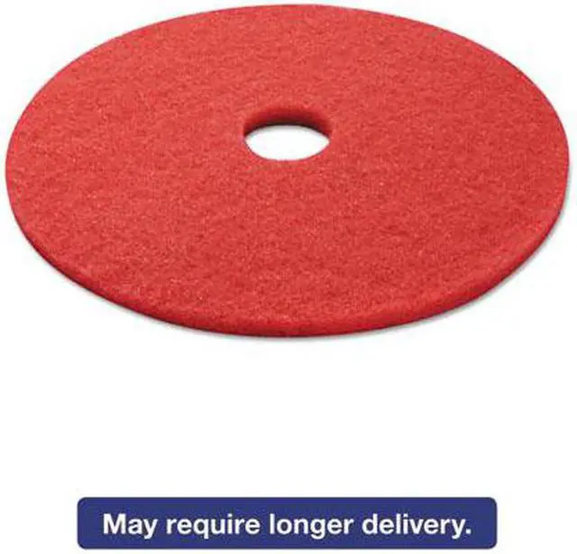 Main image of Standard 21-Inch Diameter Buffing Floor Pads, Red BWK4021RED