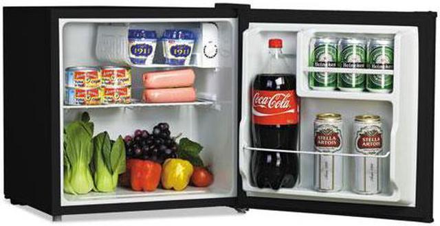 Alera 1.6 Cu. Ft. Refrigerator with Chiller Compartment, Black RF616B 