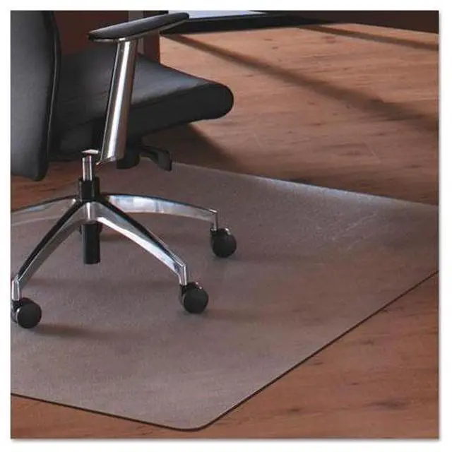 Alt view image 6 of 20 - Floortex Cleartex MegaMat Heavy-Duty Polycarbonate Mat for Hard Floor/All Carpet