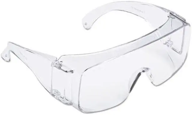 Alt view image 6 of 11 - 3M Tour-Guard V Protective Eyewear - Frameless OTG - Clear Single Lens - 100/Carton TGV01-100