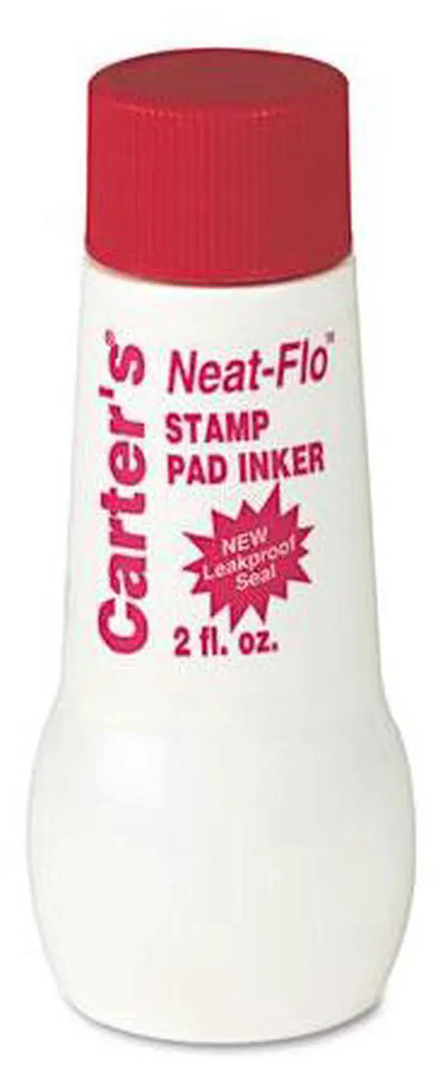 Main image of Neat-Flo Bottle Inker 2 oz/59.15 ml Red