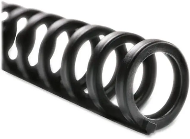 Alt view image 4 of 5 - Swingline 2515660 ProClick Easy Edit Spines, .5 in. Diameter, 85 Sheet Capacity, Black, 25-Pack
