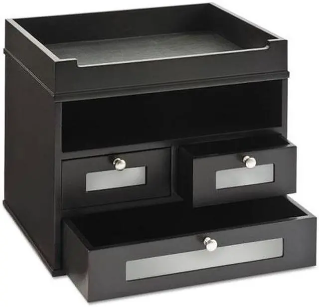 Alt view image 2 of 15 - VICTOR 5500-5 Tidy Tower,Black