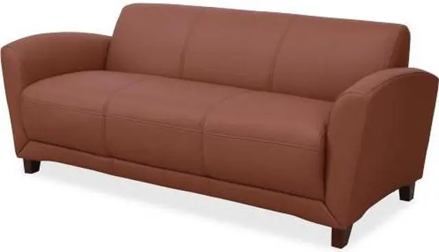 Alt view image 2 of 2 - Lorell Reception Seating Collection Sofa - 34.5" x 75" x 31.1"  LLR68946