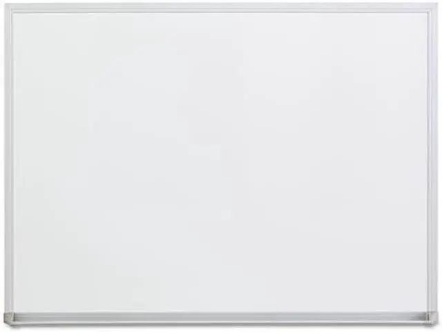 Alt view image 4 of 20 - UNIVERSAL Dry-Erase Board Melamine 24 x 18 Satin-Finished Aluminum Frame 43622