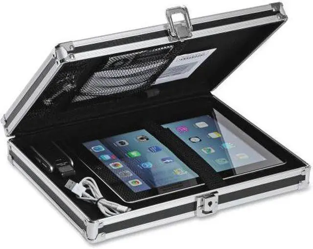 Alt view image 3 of 5 - Locking Storage Clipboard, 2 X 9 3/4 X 12 3/4, Black