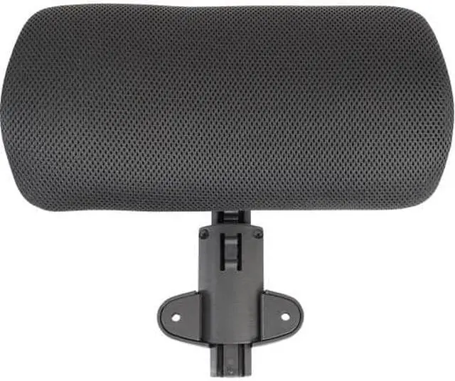 Alt view image 4 of 10 - Lorell Headrest Adjustable 1-3/5"x12-3/5"x6" Black 60329