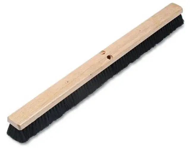 Alt view image 5 of 20 - Boardwalk Floor Brush Head 2 1/2" Black Tampico Fiber 36" 20236