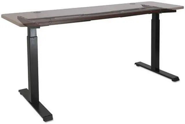 Alt view image 11 of 20 - 2-Stage Electric Adjustable Table Base, 27 1/4" to 47 1/4" High, Black