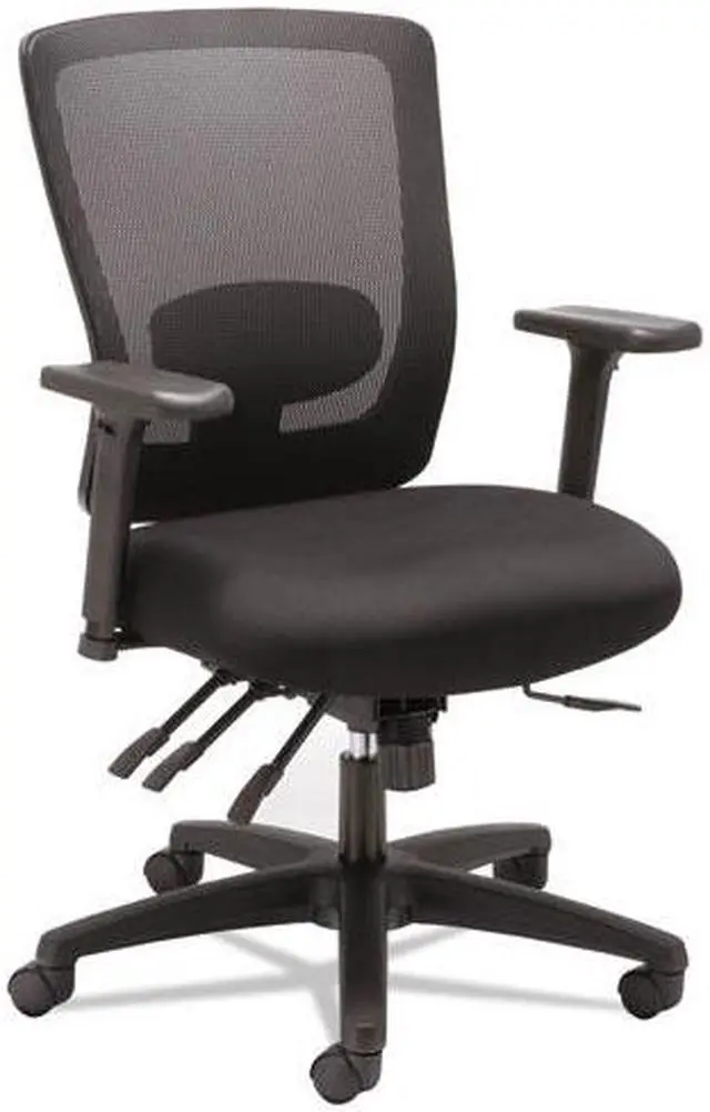 Main image of Alera - HALE752 - Alera Envy Series Mesh Mid-Back Multifunction Chair, Black